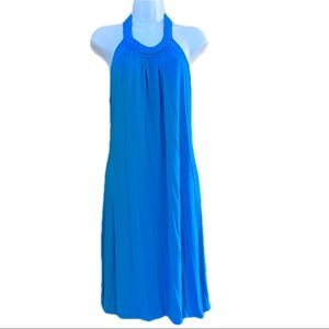 Spense Backless Summer Dress (Turquoise)